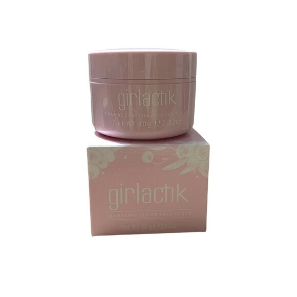 Girlactik BNIB Vitamin C Ascorbic Acid Nourishing Cranberry Sugar Face Scrub - Picture 2 of 9